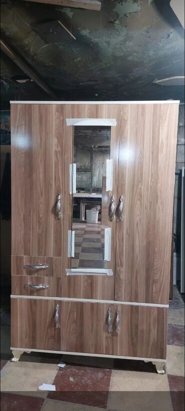 Dolablar: Yeni, Açılan, 3 qapılı Düz dolab, Qarderob, paltar dolabı, Azərbaycan — 22