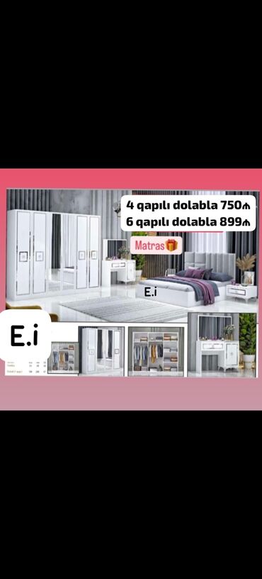 Yataq otağı dəstləri: 2 təknəfərlik çarpayı, Türkiyə, Yeni
