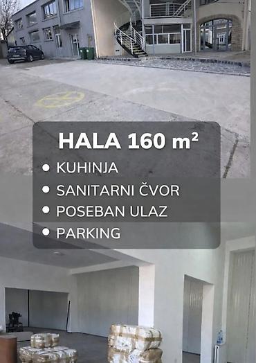 kuce beograd: IZDAJE SE HALA – GORNJA ETAŽA 360m² i PRIZEMLJE 160m² Izdaje se — 2