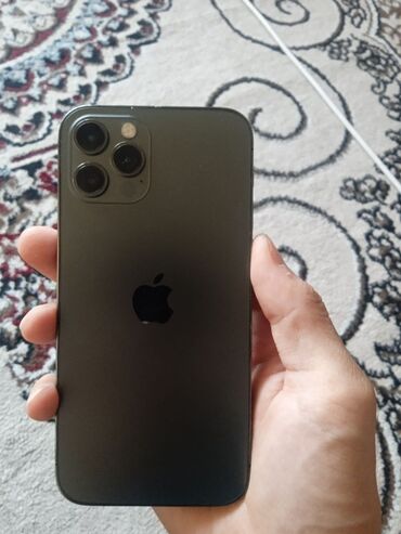 поко х6 про бишкек: IPhone 12 Pro, Б/у, 128 ГБ, Matte Midnight Green, Защитное стекло, 85 %