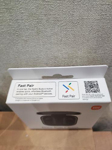 redmi airdots s: Məhsul: Redmi Buds 6 Active simsiz qulaqlıq (rəng: Black) - Model — 2