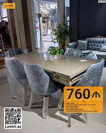 Məhsul: Masa dəsti (Kod: 3184) Tərkib: - Açılan mexanizmli yemək