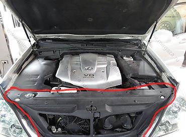 lecsus: Накладка на капот Lexus, Новый, Оригинал — 3