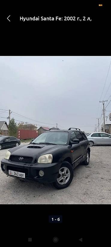 Hyundai: Hyundai Santa Fe: 2002 г., 2 л, Автомат, Дизель, Кроссовер — 3