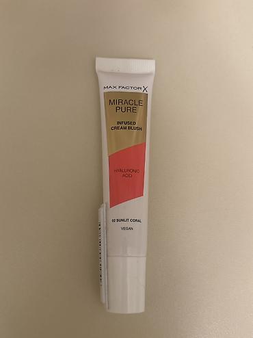 Gözəllik və sağlamlıq: Max Factor Miracle Pure Infused Cream Blush – 02 Sunlit Coral İtaliya — 2