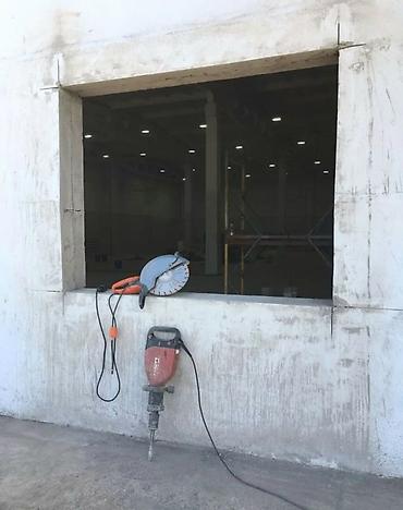 Beton işləri: Beton kesen Karot Almaz mişar kəsən Beton kesimi almaz mişar kəsim — 8