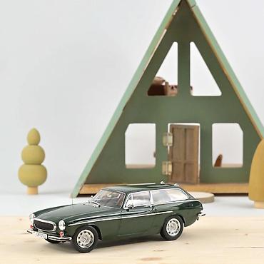 odece: 🚗 Volvo 1800 ES 1973 – Dark Green – Norev Norev Volvo 1800 ES iz — 1