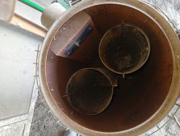 Печи длительного горения: Печь длительного горения Б/у, Материал: Металл, Площадь обогрева: 50 м², Страна производства: Китай — 4