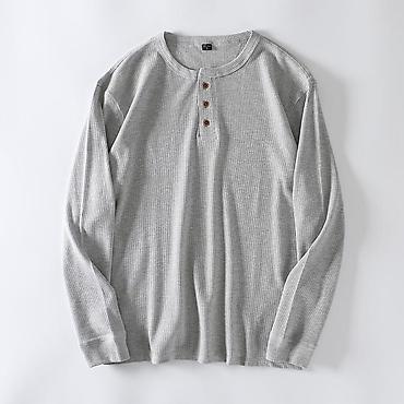 Лонгслив, цвет - Серый, L, XL