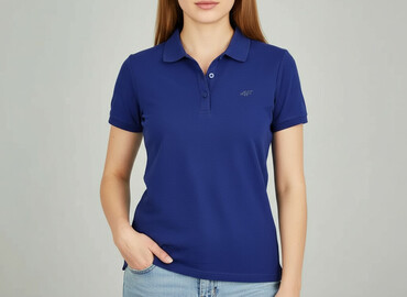 t shirty damskie z napisem: 4F, Damska koszulka polo, rozmiar XS