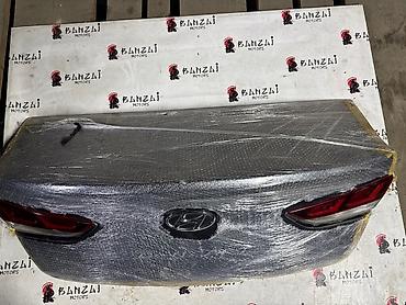 sonata ef: Крышка багажника Hyundai, 2018 г., Б/у, Оригинал — 2