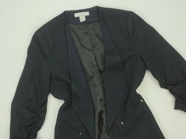 czarne spódnice rozkloszowane z wysokim stanem: Women's blazer, H&M, S (EU 36)