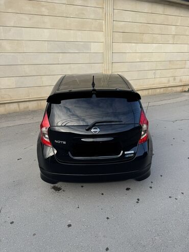 Nissan: Nissan Note hatchback - Korpus: qara rəng, 5 qapı, arxa spoyler - — 12