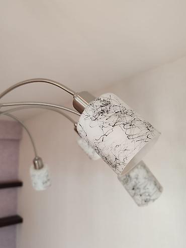 smart lovhə: Çılçıraq, 10 və daha çox lampa, Metal — 5