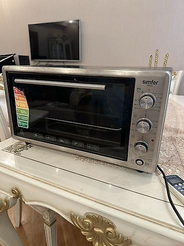 Mətbəx texnikası: Simfer M4205 elektrik mini soba - Güc: 1400 W (yuxarı rezistor 600 W — 1