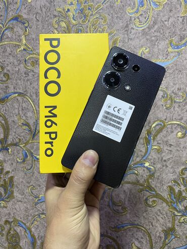 Poco: Poco M6 Pro 5G, 512 GB, rəng - Göy, Barmaq izi