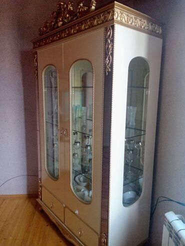 Распашной, 2 двери Прямой шкаф, Сервант