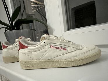 кеды reebok: Женские кроссовки, 38.5, Reebok, Новый, цвет - Белый, Самовывоз