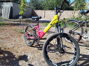 Детские велосипеды: Үч велосипед сатылат 1) Детский велосипед Starke (розовый) - Колеса — 9