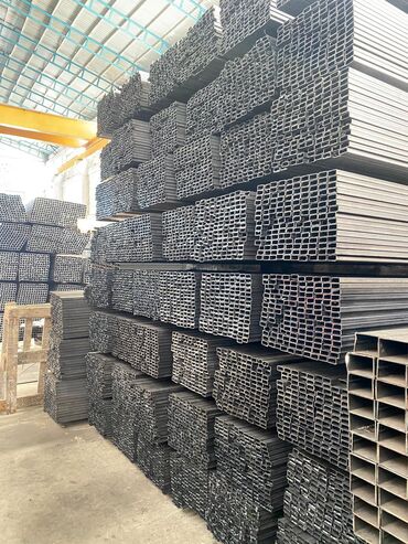 Su boruları: 40x40 və 60x60 ölçülərində, 2 mm və 3 mm qalınlığında olan müxtəlif — 7