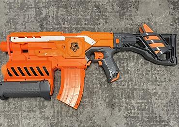 oyuncaq silah: Nerf N-Strike Elite Demolisher 2-in-1 Orijinal Hasbro Nerf Demolisher — 2