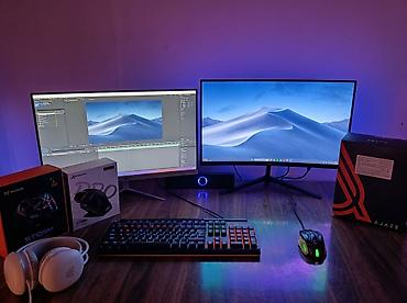 ssd box: 🔥TƏM-TƏZƏ GAMING & STREAMER SETUP (240HZ + 2 MONİTOR + YENİ 0 — 1