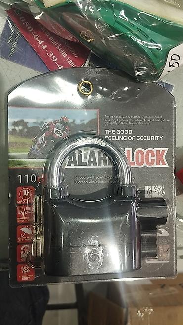 islenmis sifer: ALARM LOCK – Səsli siqnalizasiyalı asma qıfıl Xüsusiyyətlər: - Güclü — 1