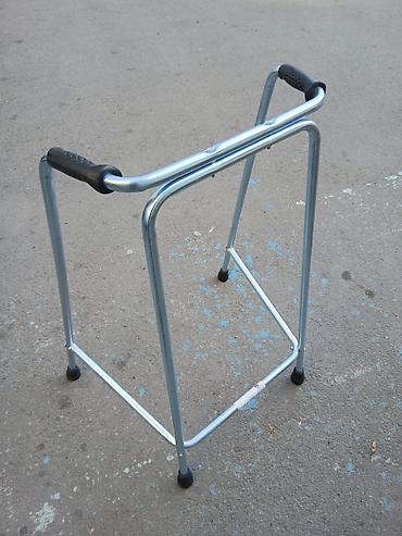 Yerimək üçün arabalar, çəliklər, əsalar, rollatorlar: Yürütəc – metal karkaslı, sabit dəstəkli model - Material: möhkəm — 8