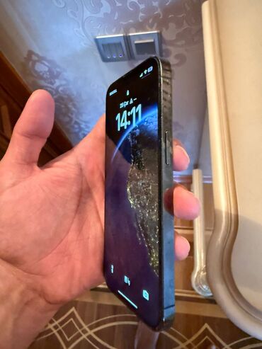 ayfon 13: IPhone 13 Pro, 256 GB, Graphite, Simsiz şarj, Face ID