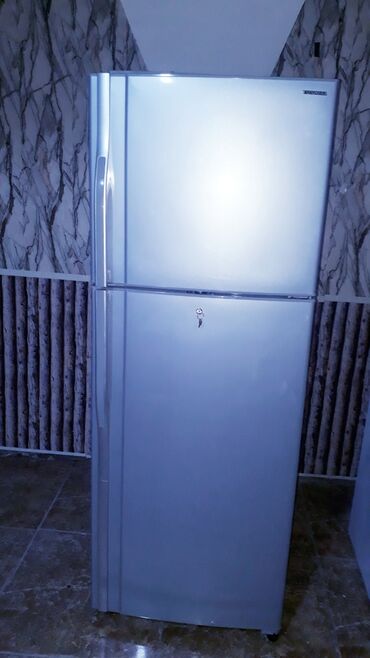 soyuducu toshiba: Б/у Двухкамерный Toshiba Холодильник цвет - Серый