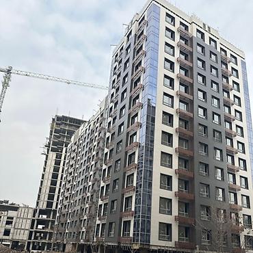 жк asman: 1 комната, 36 м², Азия Молл Элитка, 9 этаж, ПСО (под самоотделку) — 2