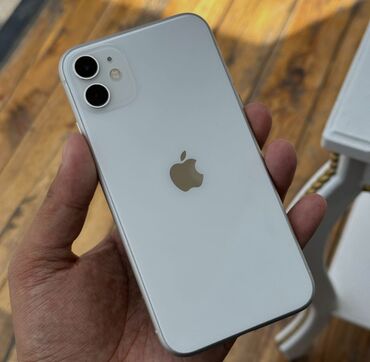 Apple iPhone: IPhone 11, 128 ГБ, Белый, Наушники, Зарядное устройство, Защитное стекло