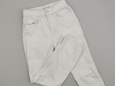 wide jeans: Spodnie materiałowe damskie, rozmiar 2XS — 1