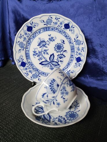 Kuhinjski setovi: Set 1940g+ Tirschenreuth porcelan,pravi kobalt Bavaria. Set je na lalafo.rs — 1 Kuhinjski setovi: Set 1940g+ Tirschenreuth porcelan,pravi kobalt Bavaria. Set je — 1