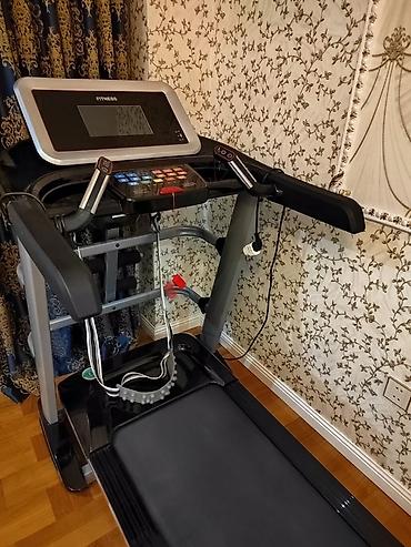 İdman və istirahət: Elektrikli qaçış trenajoru – evdə kardio məşqləri üçün - Güclü — 2