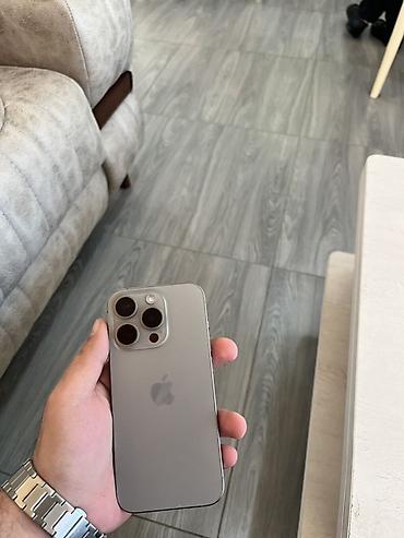 iphone 16 pro max 512 gb: IPhone 15 Pro, 128 GB, Natural Titanium, Simsiz şarj — 4