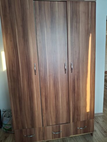 сборный шкаф для одежды: Кийим салуучу шкаф, Түз, ЛДСП