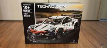 Игрушки: Конструктор Technic Porsche 911 Порш 011 Количество деталей: 1631