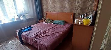 гардеробы: Спальный гарнитур, Б/у, Двуспальная кровать, Дерево, Самовывоз, цвет - Коричневый — 1