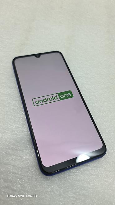 оператива: Xiaomi, Mi A3, Б/у, 64 ГБ, цвет - Синий, 2 SIM — 2