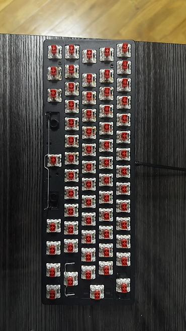 walking pad: Rampage Ally K11 red switch 12 funksiyalı mexaniki klaviatura. Demək — 3