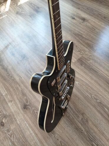 Elektro gitaralar: Elektron gitara, Gibson, 6 sim, İşlənmiş, Ödənişli çatdırılma — 6