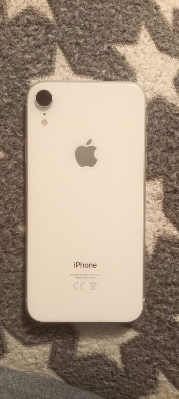Apple iPhone: IPhone Xr, 128 GB, Ağ, Face ID