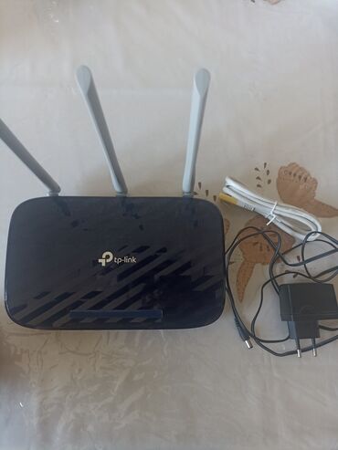 Modemlər və şəbəkə avadanlıqları: AC750 İkidiapazonlu Wi-Fi Router TP-Link Archer C20 Wi-Fi Routerin