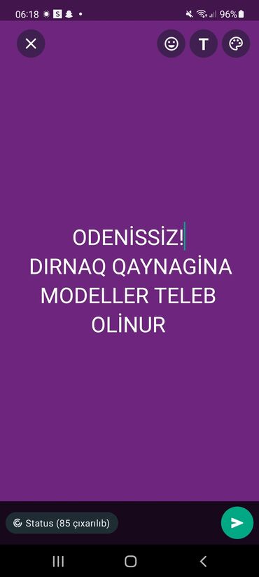 dirnaq ustasi teleb olunur 2023: Dırnaq ustaları