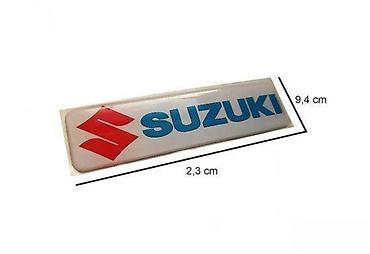 auto otpad vrbas: S SUZUKI - stiker - 930 📌 Opis: Samolepljivi stiker izradjen od — 1