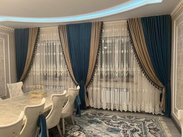 Шторы и занавески: Установка карнизов вешка штор пошив штор глажка штор — 7