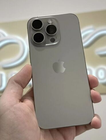 макбук м2 про: IPhone 16 Pro, Колдонулган, 128 ГБ, Natural Titanium, Каптама, 94 %