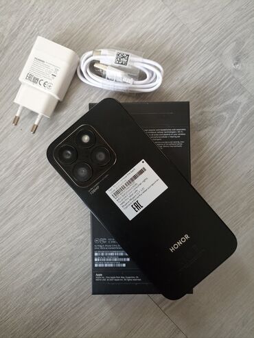 telefon fly ds106: Honor X8 5G, 128 ГБ, цвет - Черный, Отпечаток пальца, Две SIM карты, Face ID