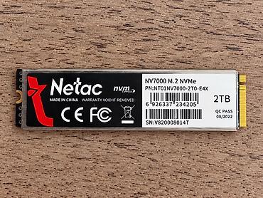 Комплектующие для ПК: Высокоскоростной SSD Netac NV7000 M.2 NVMe объёмом 2 ТБ Модель: Netac — 2